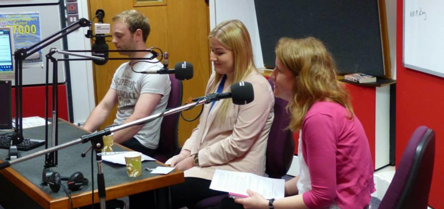 University of Oxford apprentices at Radio Oxford talking about Apprenticeships