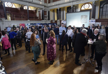 Apprenticeship Expo & Awards 2020 crowds talking to training providers